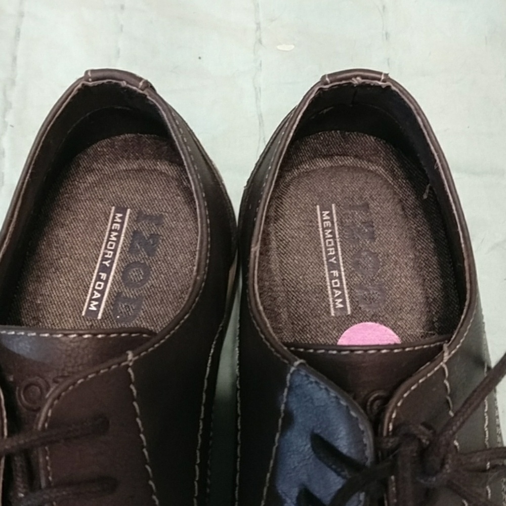 Men's IZOD Cabot black shoes sz10.5 - Picture 7 of 8